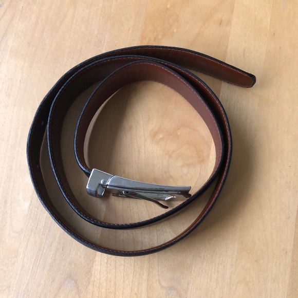 Reversible leather belt - Picture 6 of 8